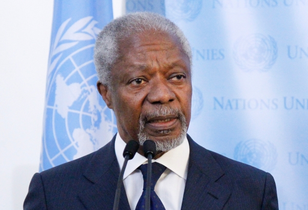 Kofi Annan, UN Photo/Paulo Filgueiras,  Text: dts Nachrichtenagentur
