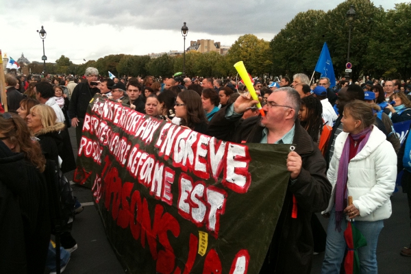 Demonstration in Frankreich, über dts Nachrichtenagentur