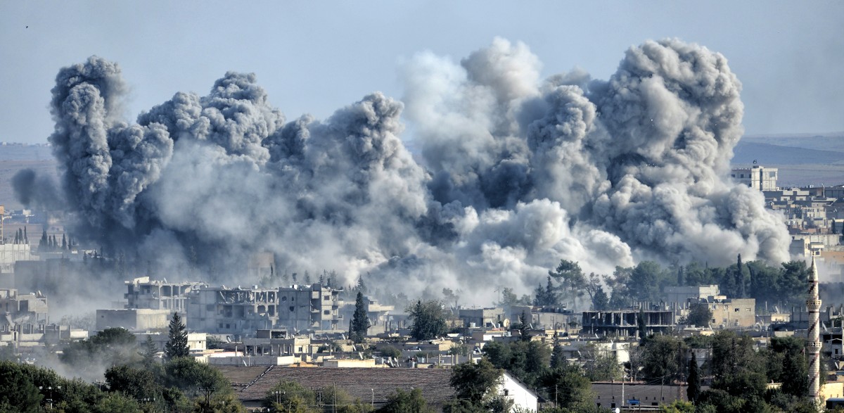 US-Bomben auf Kobane 