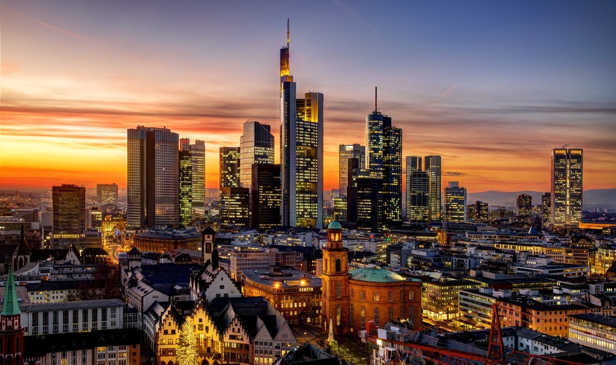 Skyline von Frankfurt 
