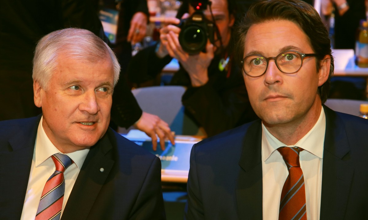 Horst Seehofer und Andreas Scheuer 