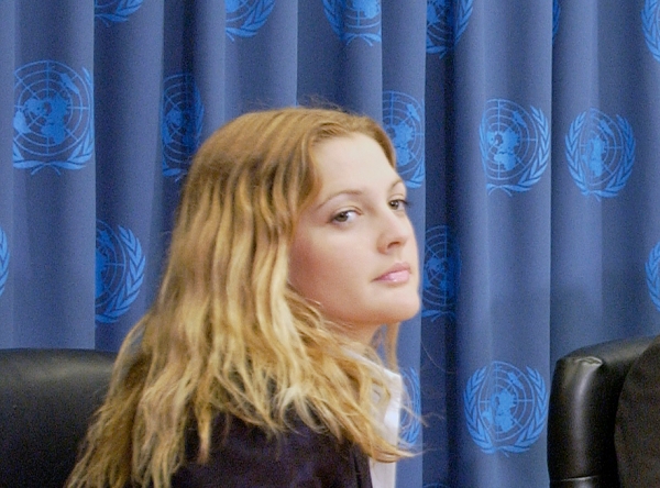 Drew Barrymore, UN Photo/Evan Schneider,  Text: dts Nachrichtenagentur