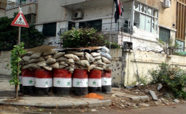 Checkpoint in Homs, dts Nachrichtenagentur