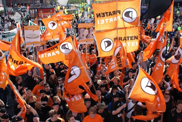 Piratenpartei, Piratenpartei Deutschland, Lizenz: dts-news.de/cc-by