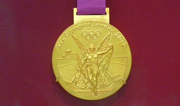 Goldmedaille der Olympischen Spiele 2012 in London, Fighting Irish 1977, Lizenz: dts-news.de/cc-by