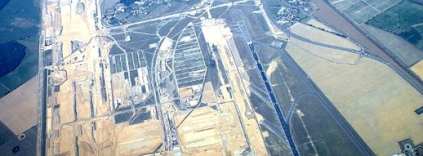 Baustelle des Flughafens Berlin-Brandenburg im Jahr 2008, dts Nachrichtenagentur