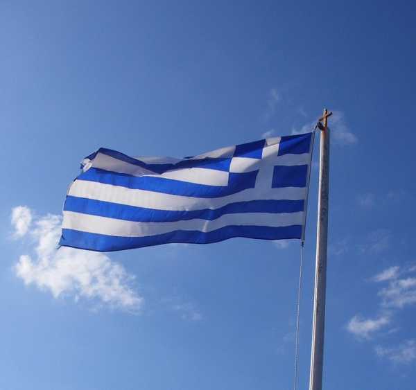 Flagge von Griechenland, Thomas Gruber, Lizenz: dts-news.de/cc-by