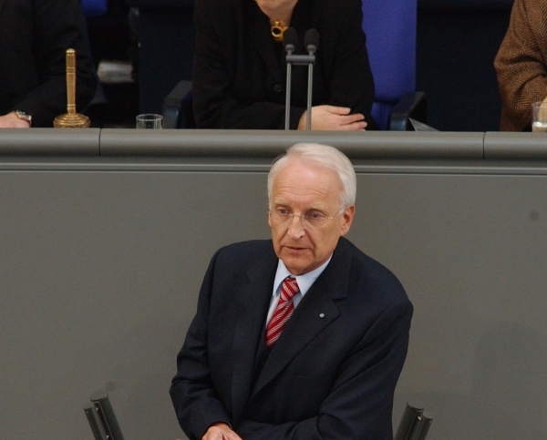 Edmund Stoiber, Deutscher Bundestag  / Meldepress,  Text: dts Nachrichtenagentur