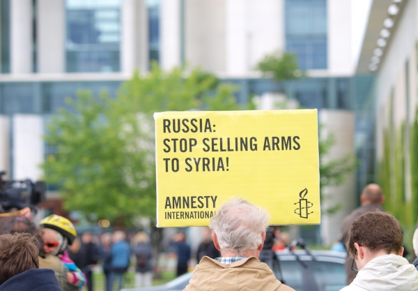 Proteste gegen Russlands Waffenlieferungen an Syrien, dts Nachrichtenagentur