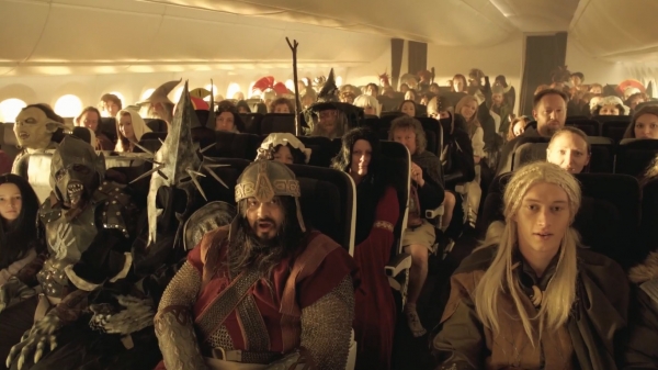 Hobbit-Sicherheitsvideo von Air New Zealand, Air New Zealand, über dts Nachrichtenagentur