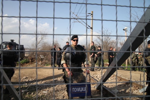 Grenze Mazedonien - Griechenland, über dts Nachrichtenagentur