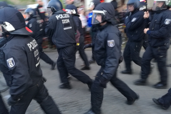 1.-Mai-Demo 2016 in Berlin, über dts Nachrichtenagentur