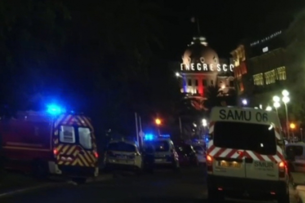 Polizei in Nizza am 14.07.2016, über dts Nachrichtenagentur