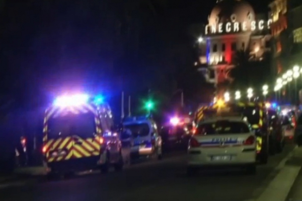Polizei in Nizza am 14.07.2016, über dts Nachrichtenagentur