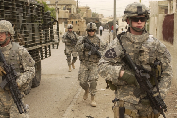 US-Soldaten auf Patrouille im Irak , über dts Nachrichtenagentur