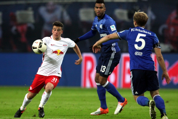 RB Leipzig - Schalke 04 am 03.12.2016, über dts Nachrichtenagentur