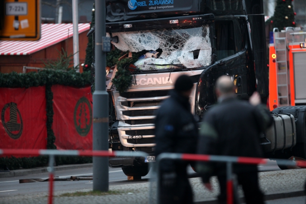 Breitscheidplatz nach Anschlag auf Weihnachtsmarkt, über dts Nachrichtenagentur