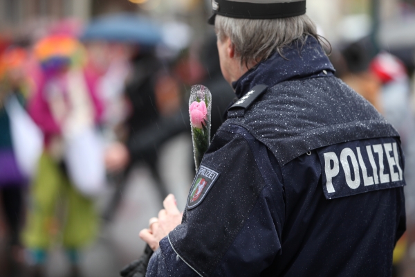 Polizei im Karneval, über dts Nachrichtenagentur