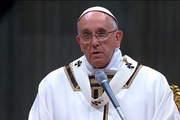 Papst Franziskus am 24.12.2014, über dts Nachrichtenagentur