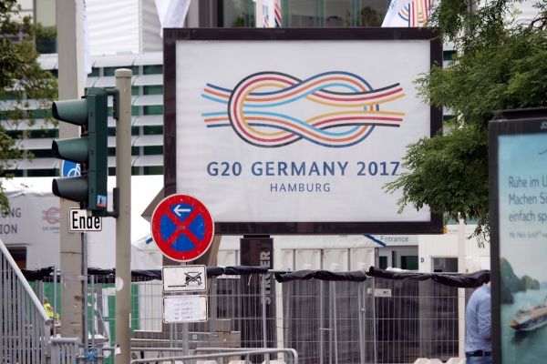 G20-Gipfel in Hamburg, über dts Nachrichtenagentur