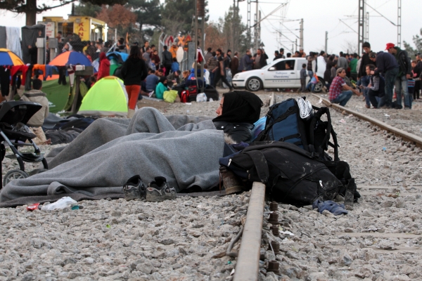 Flüchtlinge auf der Balkanroute, dts Nachrichtenagentur