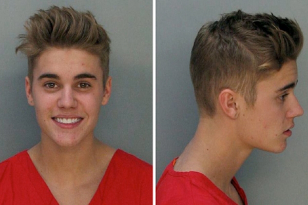 Justin Bieber nach Festnahme im Januar 2014, Miami-Dade Corrections & Rehabilitation Dept.,  Text: über dts Nachrichtenagentur