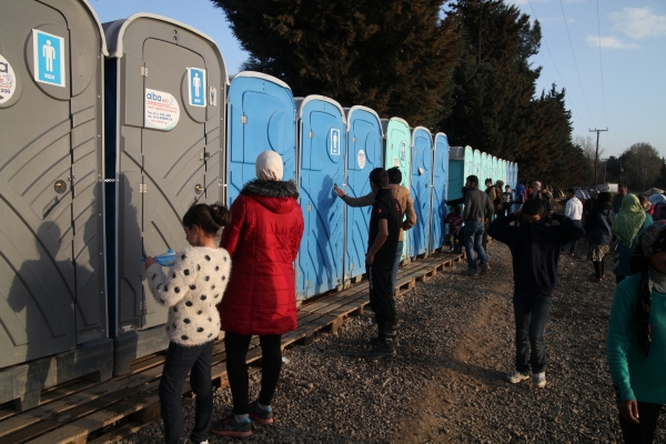 Flüchtlingslager Idomeni, über dts Nachrichtenagentur