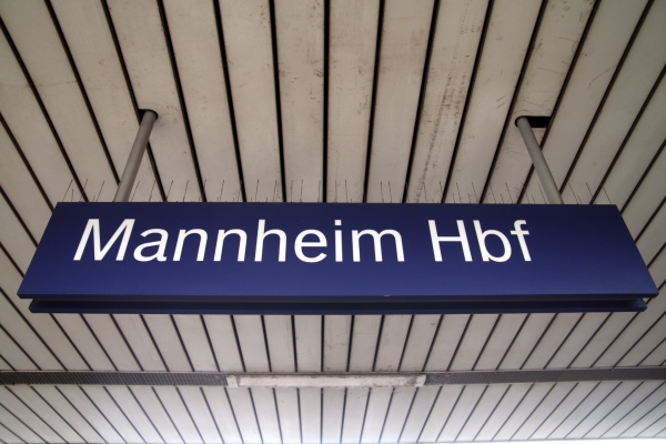Mannheim Hbf, über dts Nachrichtenagentur