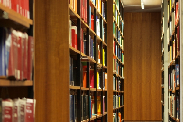 Bücher in einer Bibliothek, über dts Nachrichtenagentur