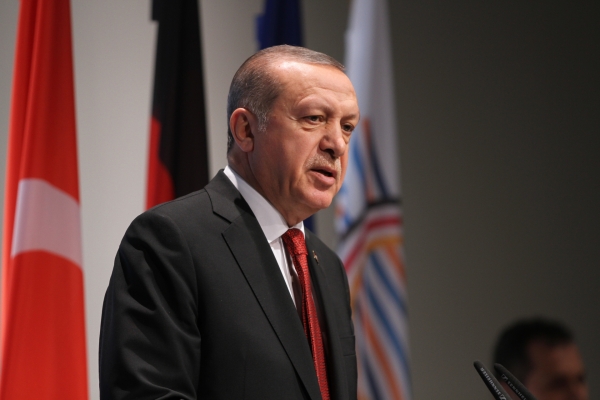 Erdogan am 08.07.2017 beim G20-Gipfel, über dts Nachrichtenagentur