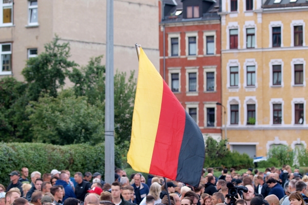 Proteste in Chemnitz, über dts Nachrichtenagentur