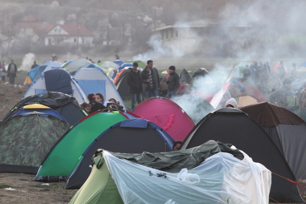 Flüchtlingslager Idomeni, über dts Nachrichtenagentur