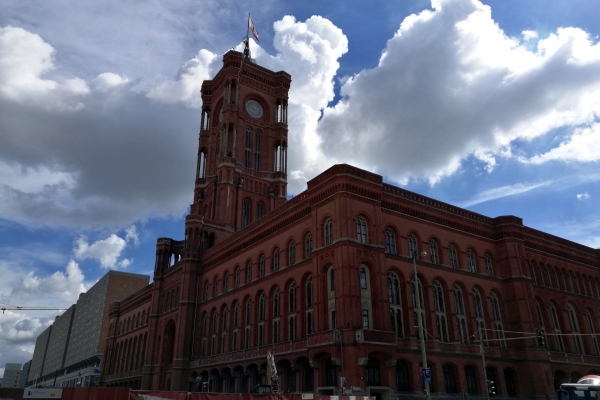 Rotes Rathaus in Berlin, über dts Nachrichtenagentur