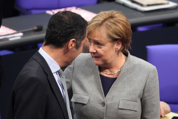 Cem Özdemir und Angela Merkel, über dts Nachrichtenagentur