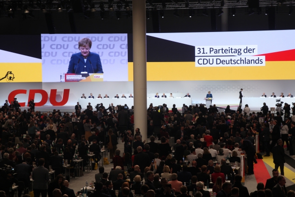 CDU-Parteitag Dezember 2018, über dts Nachrichtenagentur