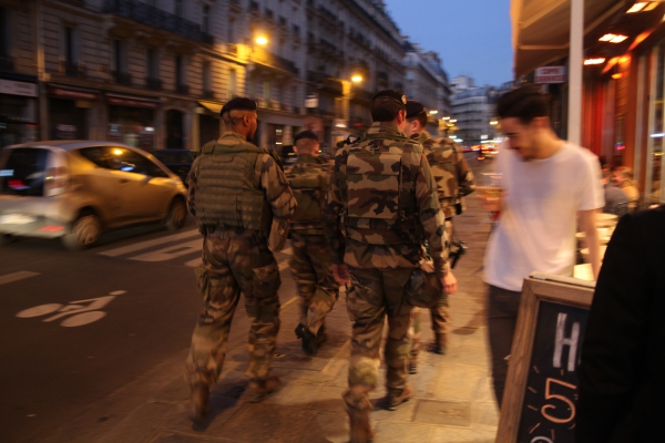 Militärpolizei in Paris, über dts Nachrichtenagentur