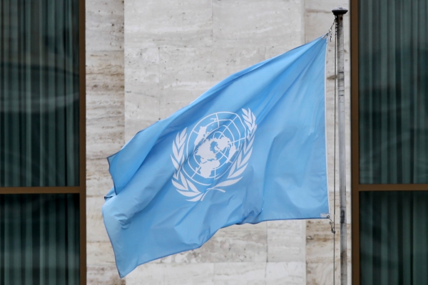 Fahne vor den Vereinten Nationen (UN), über dts Nachrichtenagentur