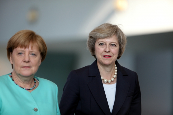 Theresa May und Angela Merkel, über dts Nachrichtenagentur