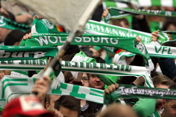 Fans des VfL Wolfsburg, über dts Nachrichtenagentur