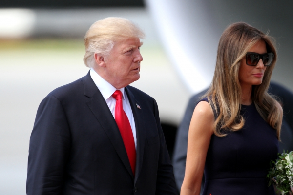 Donald und Melania Trump, über dts Nachrichtenagentur