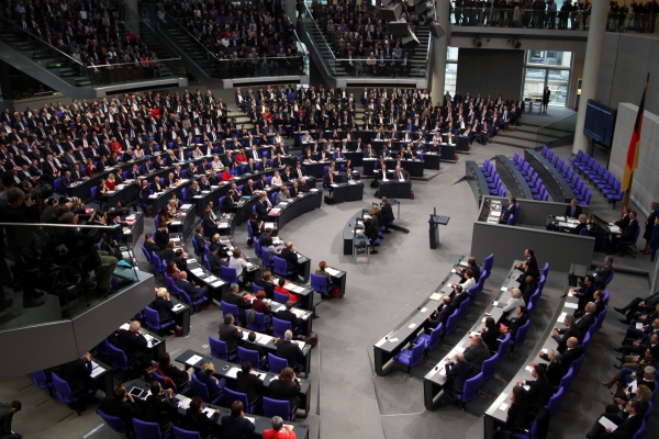 Konstituierende Sitzung des Bundestages am 24.10.2017, über dts Nachrichtenagentur