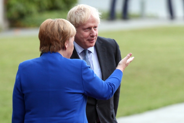 Angela Merkel und Boris Johnson, über dts Nachrichtenagentur