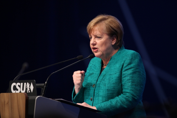 Merkel auf CSU-Parteitag am 15.12.2017, über dts Nachrichtenagentur