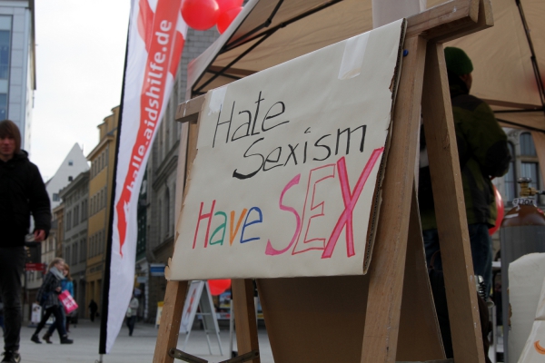 Protest gegen Sexismus, über dts Nachrichtenagentur