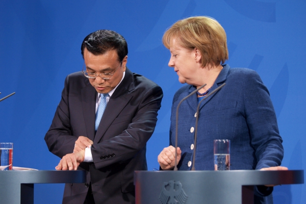 Li Keqiang und Angela Merkel, über dts Nachrichtenagentur