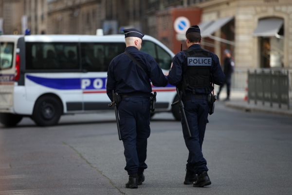 Französische Polizisten, über dts Nachrichtenagentur