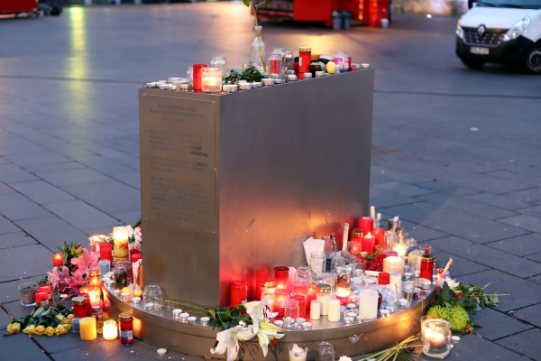 Kerzen am 10.10.2019 in Halle (Saale), über dts Nachrichtenagentur