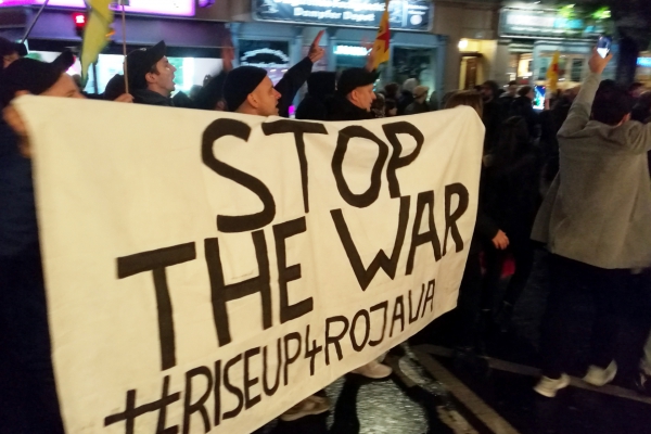 Anti-Erdogan-Protest am 10.10.2019 in Berlin, über dts Nachrichtenagentur