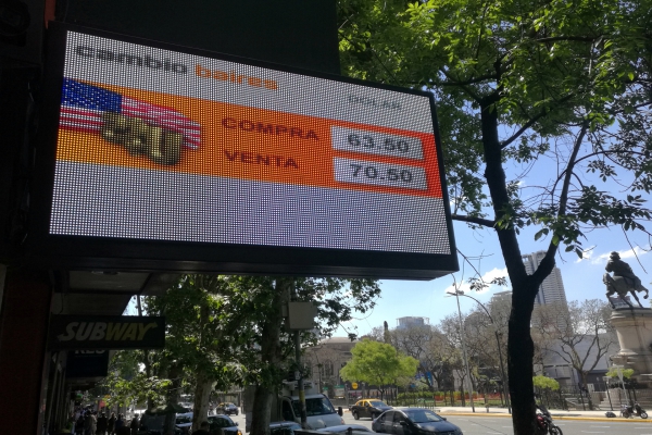 Wechselkurse in Argentinien, über dts Nachrichtenagentur