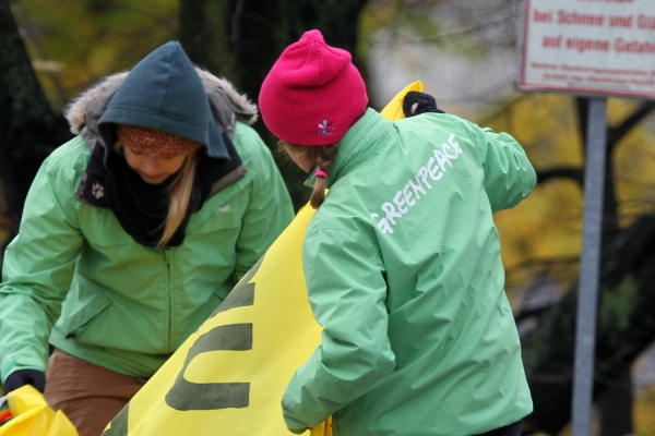 Greenpeace-Protest, über dts Nachrichtenagentur
